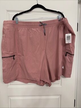 torrid Rose Utility Pull-On Athletic Shorts